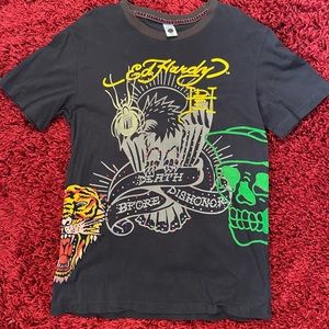 Ed Hardy tiger, skull, cobra